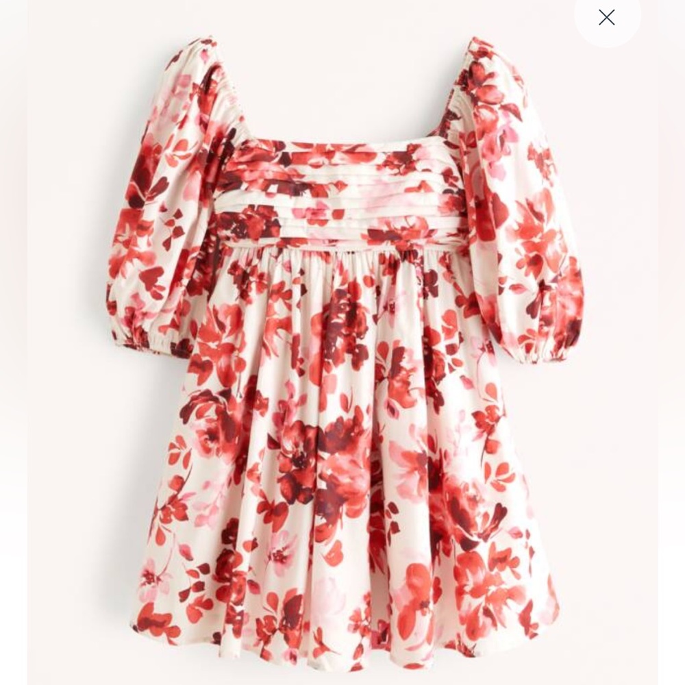 Emerson Ruched Puff Sleeve Mini Dress